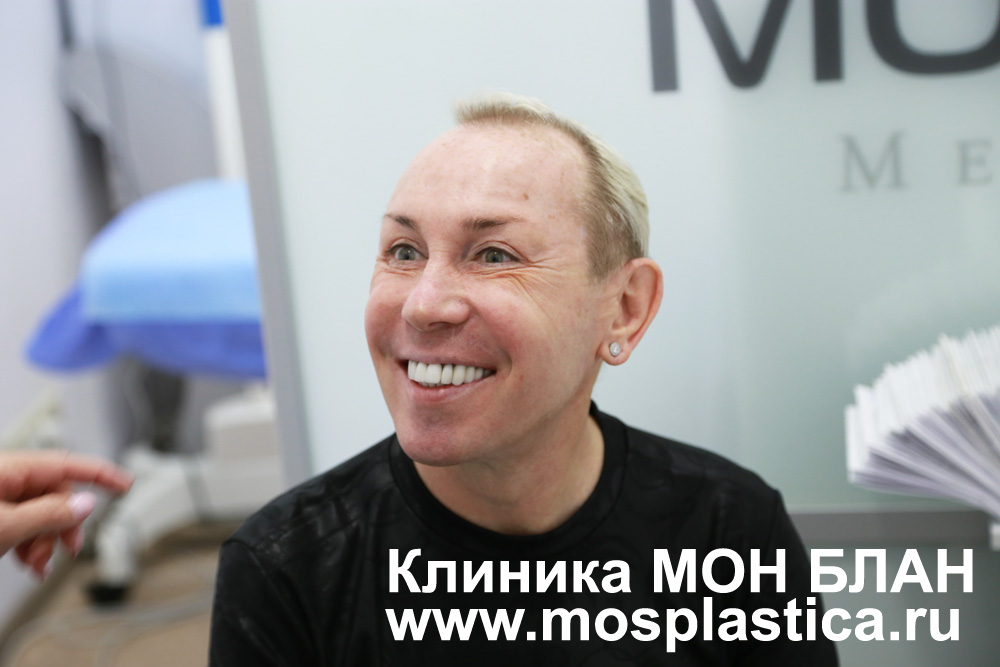 Александр Песков в клинике Мон Блан Александр Песков в клинике Мон Блан