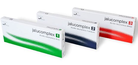 биорепарация лица препаратом jalucomplex 