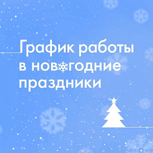 Режим работы в новогодние праздники 2018-2019